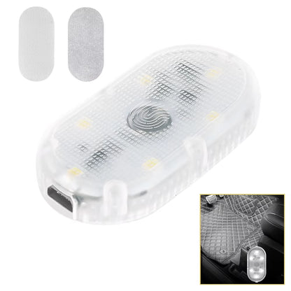 Car Interior 5V Led Lighting Finger Touch Sensor Reading Lamp LED Attraction Lights USB Charge 6 Bulbs Car Door Light