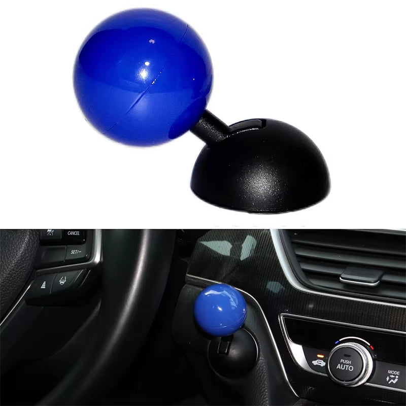 Car Start Button Joystick Decoration Fun Car One Click Start Button Engine Start Stop Button Car Game Console Joystick