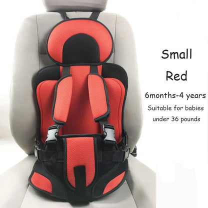 Child Safety Seat Mat for 6 Months to 12 Years Old Breathable Chairs Mats Baby Car Seat Cushion Adjustable Stroller Seat Pad