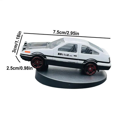 Drift Rotating Auto Turning Gyroscope Alloy AE86 Car Model Interior Center Console Decorative Ornaments Christmas Holiday Gifts