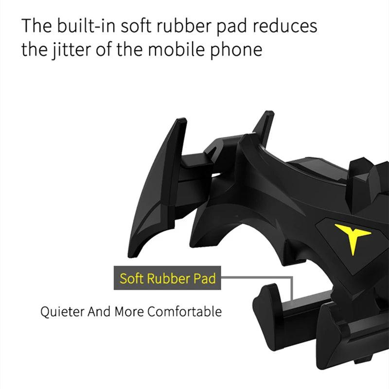 Bat-Shaped Gravity Buckle Type Car Phone Holder Air Outlet Navigation Support Frame for All 4-6.5 Inch Phone for Iphone Samsung