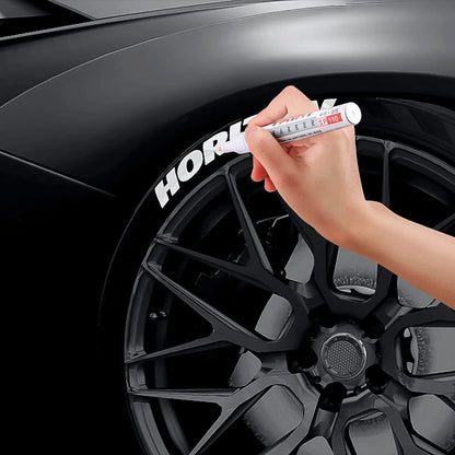 1 Piece Car Paint Pen Waterproof Car Wheel Tire Oily Painting Mark Pen Auto Rubber Tyre Tread CD Metal Permanent Paint Marker