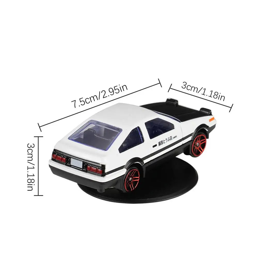 Drift Rotating Auto Turning Gyroscope Alloy AE86 Car Model Interior Center Console Decorative Ornaments Christmas Holiday Gifts