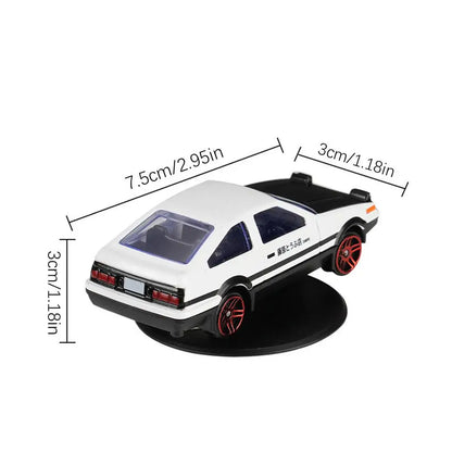 Drift Rotating Auto Turning Gyroscope Alloy AE86 Car Model Interior Center Console Decorative Ornaments Christmas Holiday Gifts