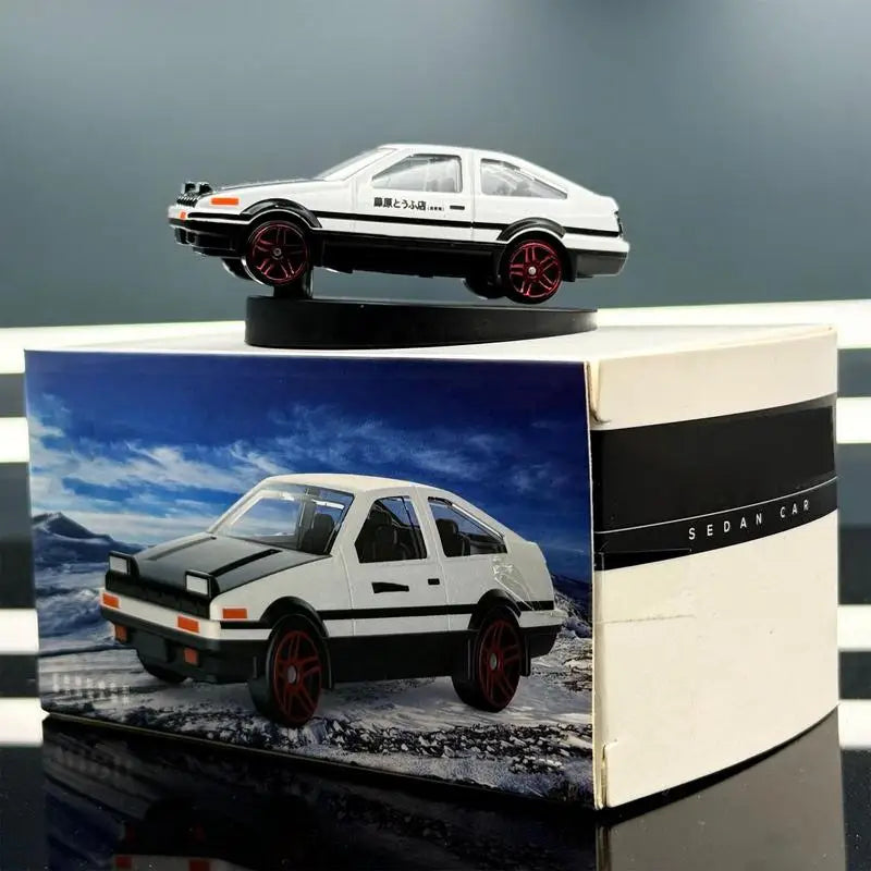 Drift Rotating Auto Turning Gyroscope Alloy AE86 Car Model Interior Center Console Decorative Ornaments Christmas Holiday Gifts