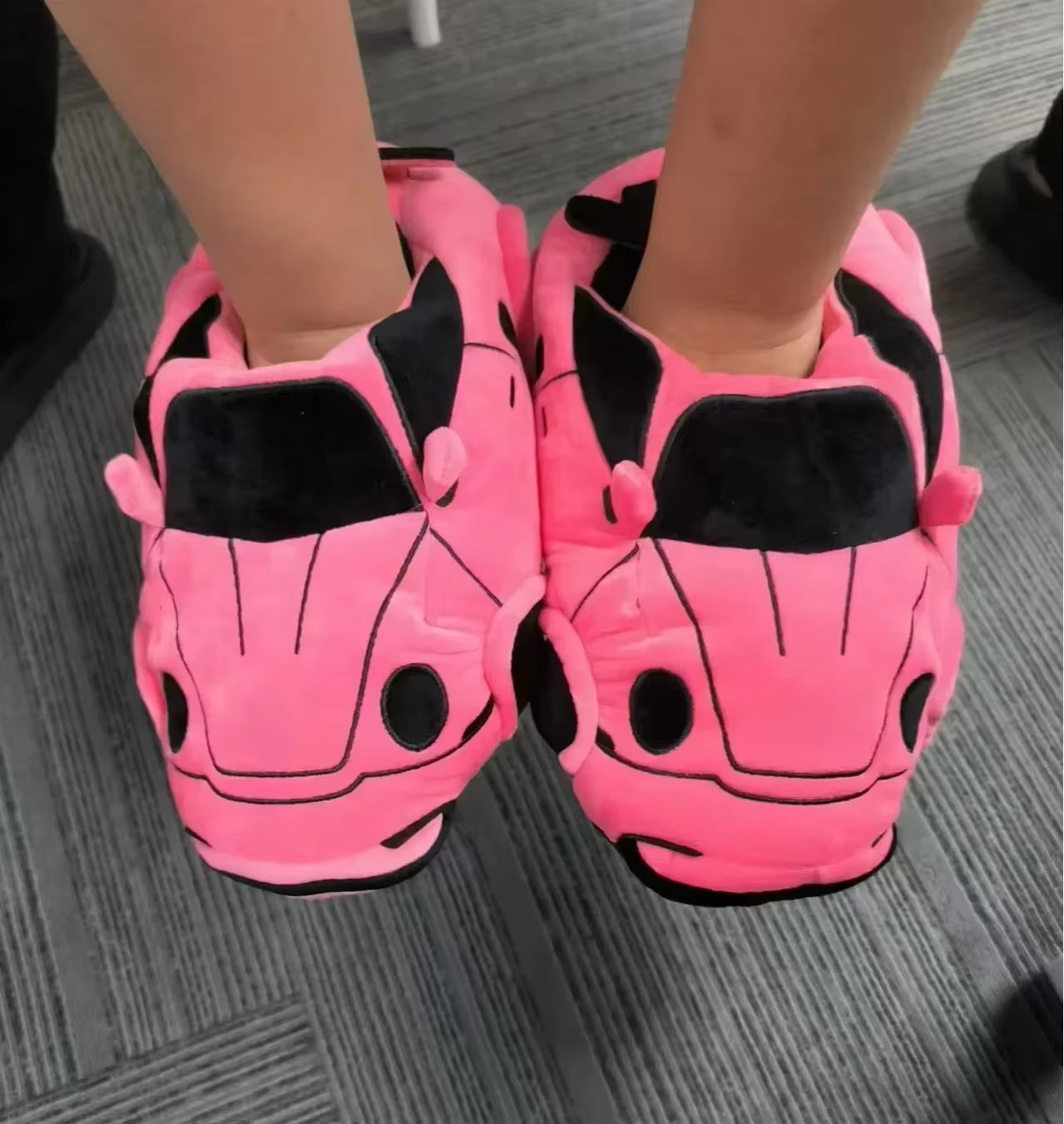 2025 Car Plush Slippers for BMW Slippers Fun Vehicle Shape Stuffed Shoes Women Men Valentine'S Day Gifts Indoor House