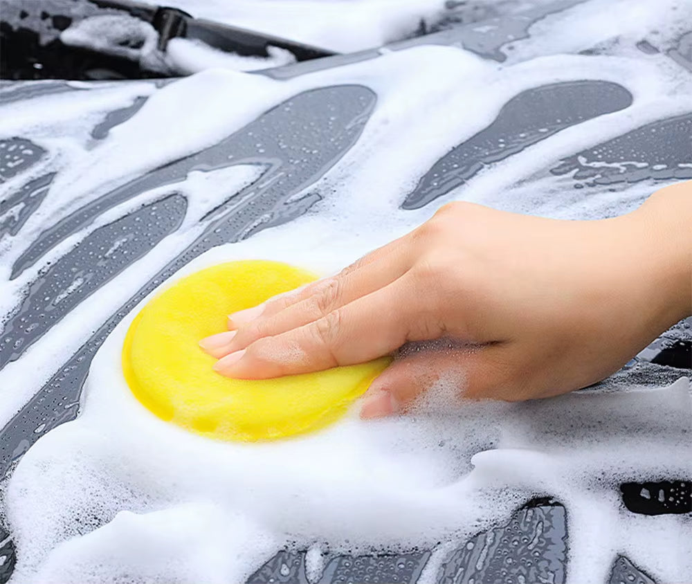 Car Washing Imitation Wool Gloves Thickened Plush Car Wiping Gloves Car Cleaning Supplies Waxing and Polishing Washer Products